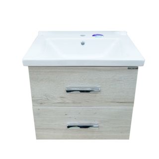 Comforty Зеркало-шкаф "Парма-80" дуб дымчатый